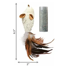 KONG Refillables Feather Mouse — 2 nuotrauka