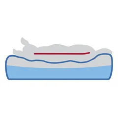 Trixie Bendson Vital Mattress ortopedinė guolių-čiužinys šunims ir katėms, 120 x 72 cm — 3 nuotrauka
