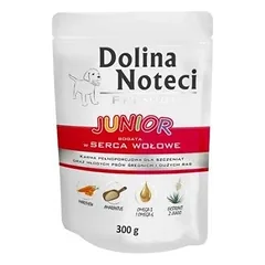 Dolina Noteci PREMIUM Junior galvijų širdys 300g