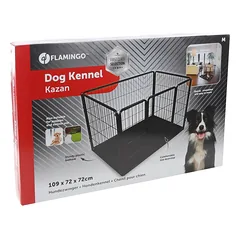 Flamingo Kennel Kazan - šunų būda šunims ir šuniukams, su grindimis