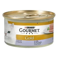 Gourmet Gold mousse 24x85g paštetas su jautiena, triušiena, ėriena ir veršiena, 24 x 85 g — 4 nuotrauka