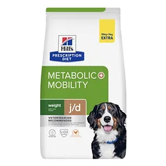 Hill's Prescription Diet Dog Metabolic + Mobility, veterinarinis maistas šunims 12 kg parduotuvėje ramiosblusos.lt