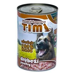 Timas šuo paukštiena, konservuoti 400 g