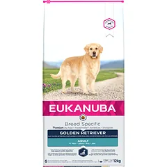 Eukanuba Breed Care sausas maistas auksaspalviams retriveriams su vištiena, AB, 12 kg