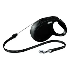 FLEXI New Classic S juoda - 8 m iki 12 kg - laidas