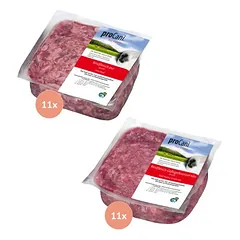 proCani BARF rinkinys gryna, jautiena ir paukštiena, mišrus, 28 x 500 g — 2 nuotrauka