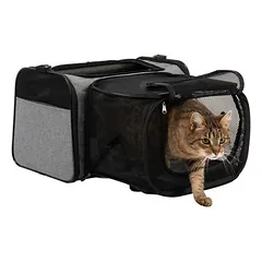 zooplus Exclusive pernešimo krepšys katėms Onoen su laisvu judėjimu, Dideliems > 5 kg — 4 nuotrauka