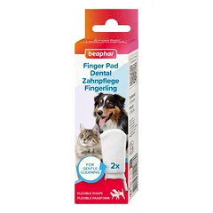 FINGERPAD DENTAL - dantų valiklis šunims/katėms, 2 vnt.