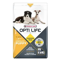 Versele Laga Opti Life Puppy Medium, sausas maistas šuniukams