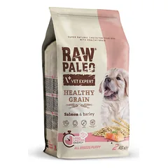 Raw Paleo Healthy Grain Salmon&Barley Puppy 2kg