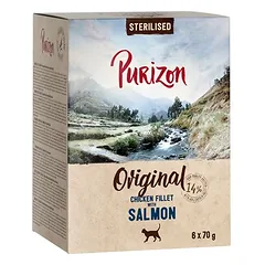 Purizon Adult Sterilised 6 x 70 g - getreidefrei