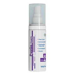 VetaPro Pyogo Foam sauso plovimo priemonė šunims ir katėms, 150 ml