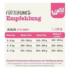 WOW Cat Adult drėgnas maistas katėms, ekonominė pakuotė 12 x 400 g — 5 nuotrauka