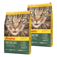 JOSERA Nature Cat 20 kg (2 x 10 kg)  kačių ėdalas be grūdų