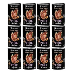 PAKA ZWIERZAKA Seventh Heaven Kiaulienos nugarinė su slyvomis (pork&plum) 12x400 g