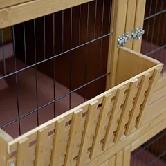 Kerbl Pet graužikų narvas Südtirol, L 125 x B 87 x H 142 cm (2 pakuotės) — 4 nuotrauka