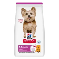 Hill's Science Plan Adult Small & Mini Chicken sausas maistas su vištiena mažų veislių šunims, 6 kg — 3 nuotrauka