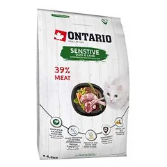 Sausas kačių maistas - Ontario Cat Sensitive Derma, 6,5 kg
