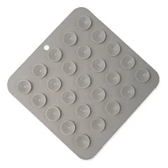 Epic Pet Lick&Snack – laižymo kilimėlis šunims ir katėms, 20x20cm (pilkas) — 4 nuotrauka
