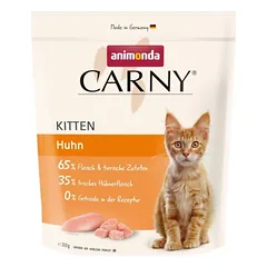ANIMONDA Cat Carny Kitten sausas maistas kačiukams su vištiena, 350 g
