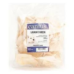 Canius ėrienos ausys, skanėstai šunims