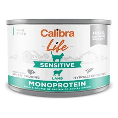 Calibra Life Cat Sterilised Lamb drėgnas maistas sterilizuotoms katėms, 200 g