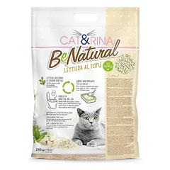 Cat&Rina BeNatural Tofu kraikas Classic - augalinis kačių kraikas, susiformuojantis, biologiškai skaidūs granulės - 5,5L (2,45kg) — 2 nuotrauka