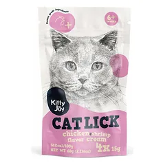 Kitty Joy Chicken & Shrimp Flavor Cream 60 g