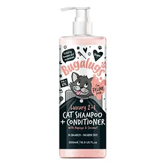 Bugalugs Luxury 2in1 Papaya & Coconut Cat Shampoo - šampūnas su kondicionieriumi katėms, valo ir maitina, 250ml — 2 nuotrauka