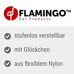 Flamingo antkaklis katėms Ziggi, neoninė žalia — 3 nuotrauka
