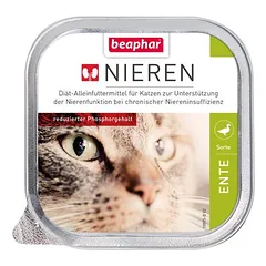 Beaphar ekonominė pakuotė, inkstų dieta, drėgnas maistas katėms 24 x 100 g — 2 nuotrauka