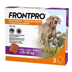 Kramtomosios tabletės nuo blusų ir erkių šunims, (4-10 kg) — 4 nuotrauka