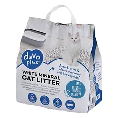 Duvo+ Katzenstreu White Mineral 10 l