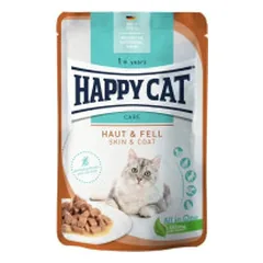 Happy Cat guliašas katėms odai ir kailiui Sensitive Haut&amp;Fell, 85 g nuotrauka