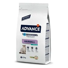 Advance Sterilized Hairball sausas maistas su kalakutiena sterilizuotoms katėms 1.5 kg — 2 nuotrauka
