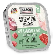MAC's CAT - lėkštelės, drėgnas maistas katėms 16x100g — 5 nuotrauka