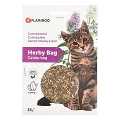 Flamingo CATNIP BAG žaislas katėms su katžole, 15 g