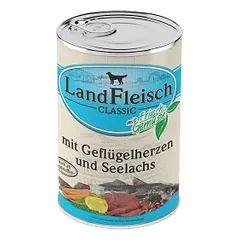 LandFleisch drrėgnas maistas šunims su paukštiena ir menke, 400 g photo