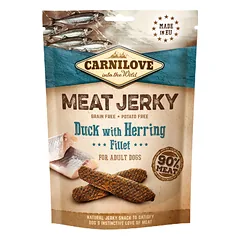 Carnilove Dog skanėstas Jerky Duck&Herring Fillet 100g
