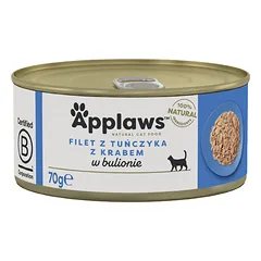 Applaws Cat tunas su krabais 70g skardinė photo