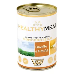 Healthymeat paštetas šunims su arkliena ir bulvėmis šunims 6x400g