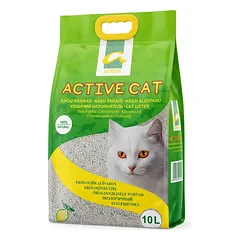 Bentonitinis sušokantis kraikas Active Cat su citrinos kvapu