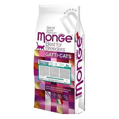 Monge BFB - Dry Cat Hairball 31/16 10 kg parduotuvėje bikuva.lt