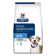 Hill’s PD Canine d/d Duck & Rice sausas maistas jautriems šunims su antiena 4 kg