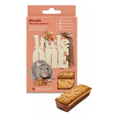 Little One Biscuits with carrot & spinach for Small animals 5х7g