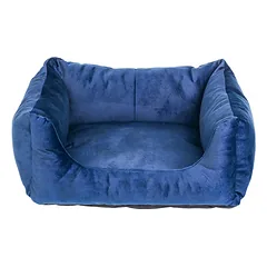 FERA Glamour Sofa-lova stačiakampė mėlyna S 45x50x24 cm