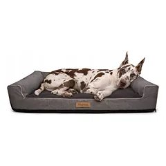 DOGESTE XXL vandeniui atsparus guolis-sofa dideliam šuniui, 118 × 78 cm, su nuimamu užvalkalu ir personalizavimo galimybe