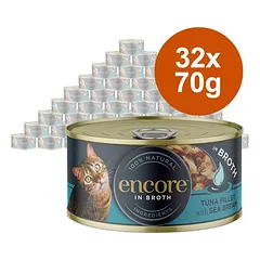 Encore skardinės, drėgnas maistas katėms, ekonominė pakuotė 32 x 70 g