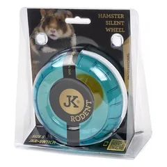 Ratas graužikui plastikinis, 11 cm — 2 nuotrauka