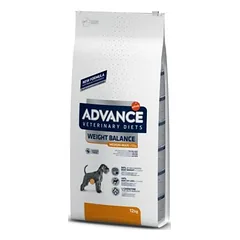 Advance Veterinary Diets Weight Balance Medium/Maxi sausas maistas šunims svorio mažinimui ir kontrolei, 12 kg